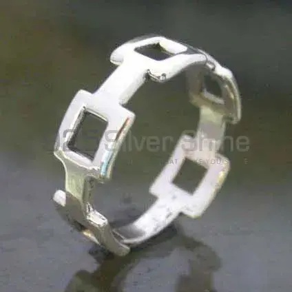 Plain 925 Sterling Silver Rings Jewelry 925SR2461_0