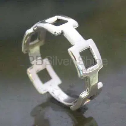 Highest Quality Plain 925 Sterling Silver Rings Jewelry 925SR2461_0