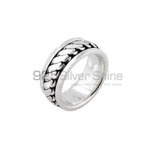 Plain 925 Sterling Silver Rings Jewelry 925SR2656_1