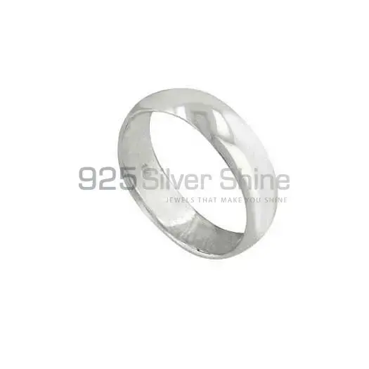 Plain Silver Rings Jewelry 925SR2689_1