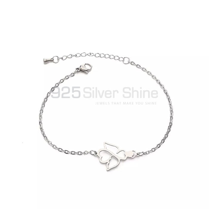 Hollow Bracelet, Animal Minimalist Bracelet In 925 Sterling Silver AMB08_0