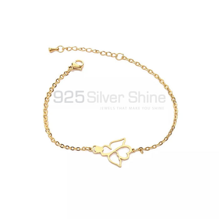 Hollow Bracelet, Wholesale Animal Minimalist Bracelet In 925 Sterling Silver AMB08_1