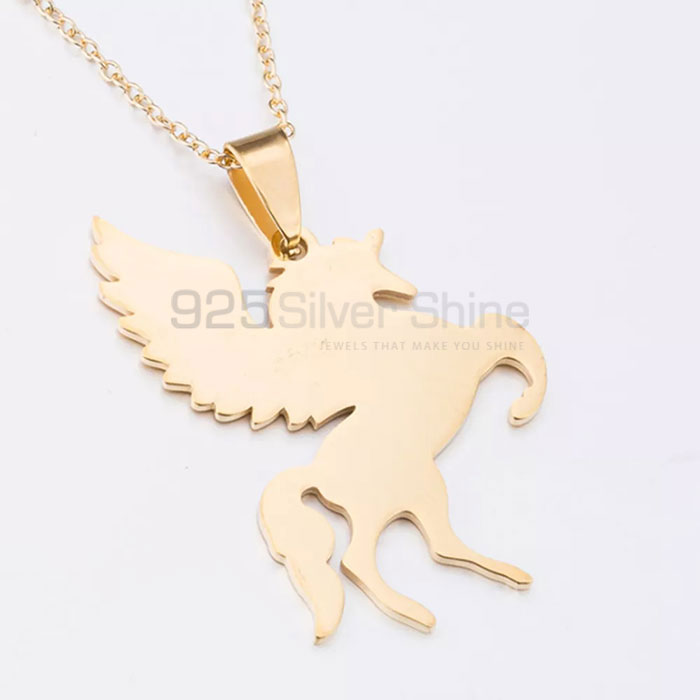 Horse Necklace, Animal Minimalist Necklace In 925 Sterling Silver AMN137