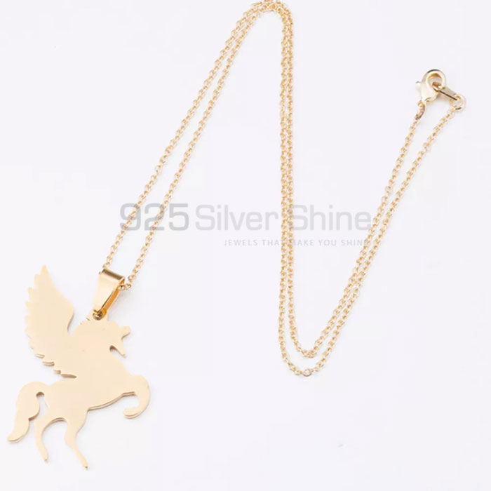 Horse Necklace, Best Quality Animal Minimalist Necklace In 925 Sterling Silver AMN137_2