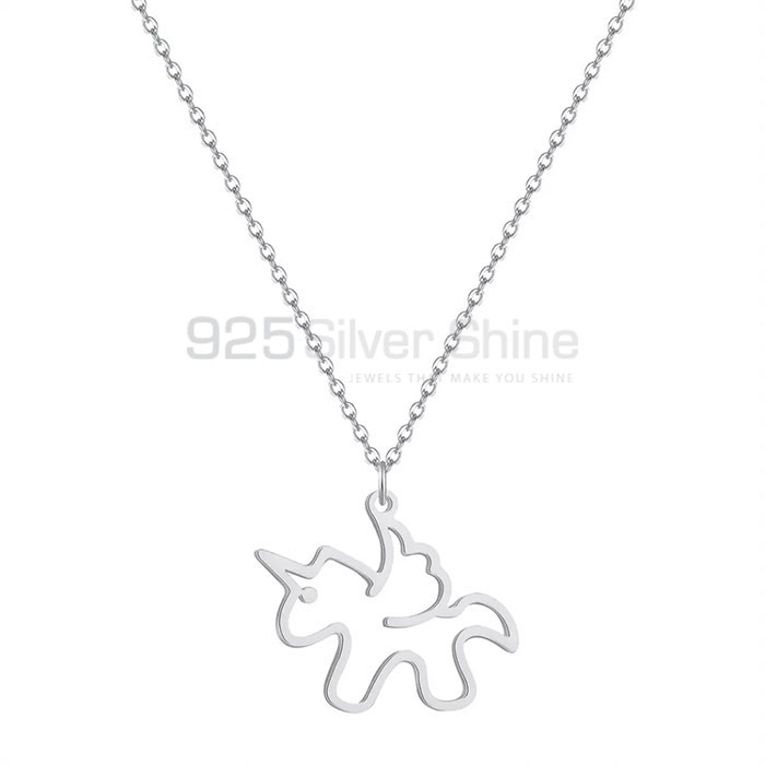 Horse Necklace, Best Selections Animal Minimalist Necklace In 925 Sterling Silver AMN132