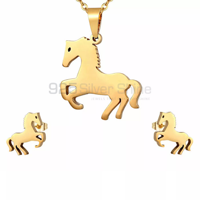 Horse Necklace, Latest Animal Minimalist Necklace In 925 Sterling Silver AMN253_0