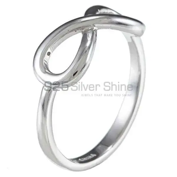Plain 925 Silver Rings Jewelry 925SR2705_0