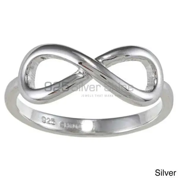 Plain 925 Silver Rings Jewelry 925SR2705_1