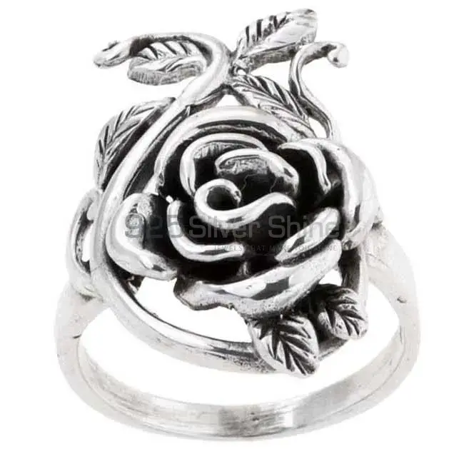 Plain Solid Sterling Silver Rings Jewelry 925SR2738_0