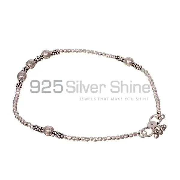 Indian 925 Sterling Silver Anklet 925ANK36