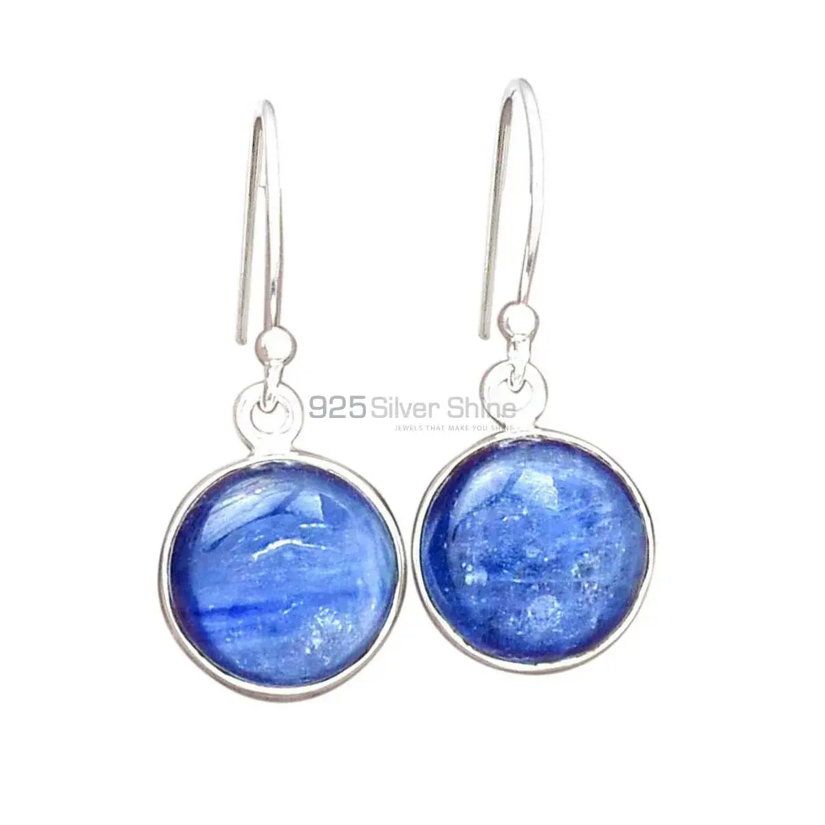 Inexpensive 925 Sterling Silver Earrings Wholesaler In Kyanite Gemstone Jewelry 925SE2238