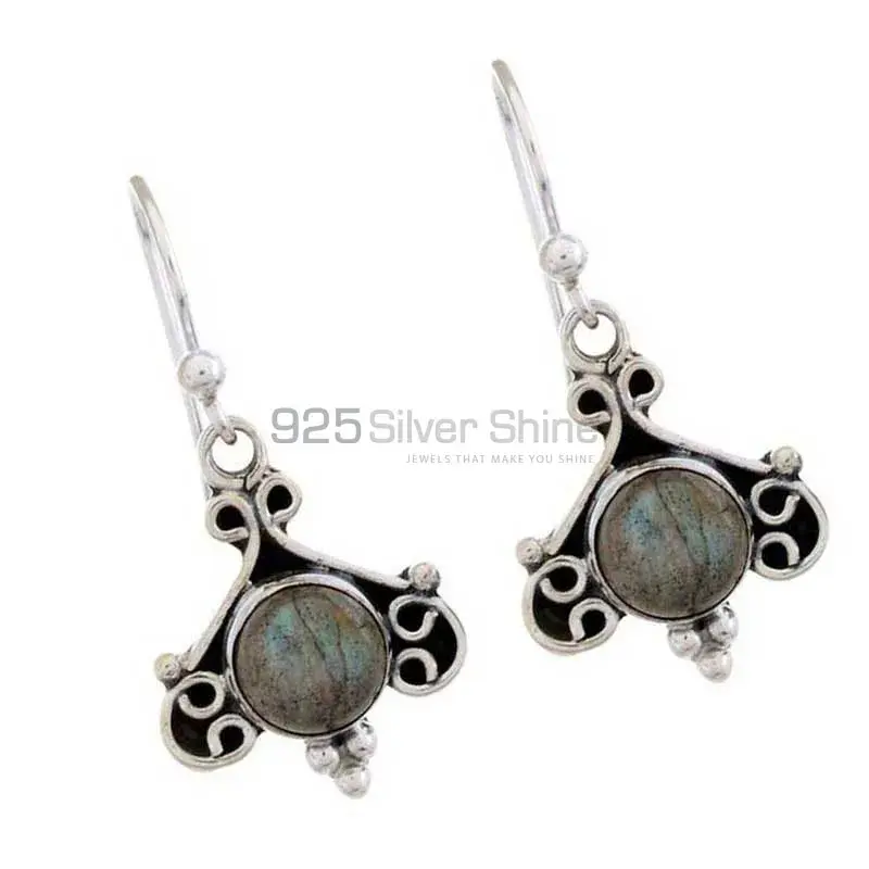 925 Sterling Silver Earrings In Labradorite Gemstone Jewelry 925SE1225_1