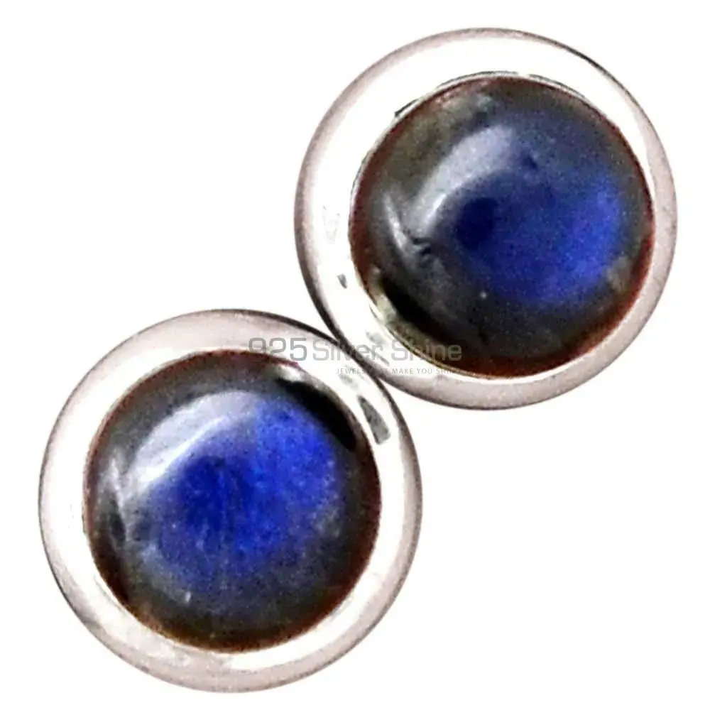 Inexpensive 925 Sterling Silver Handmade Earrings Exporters In Labradorite Gemstone Jewelry 925SE2248_1