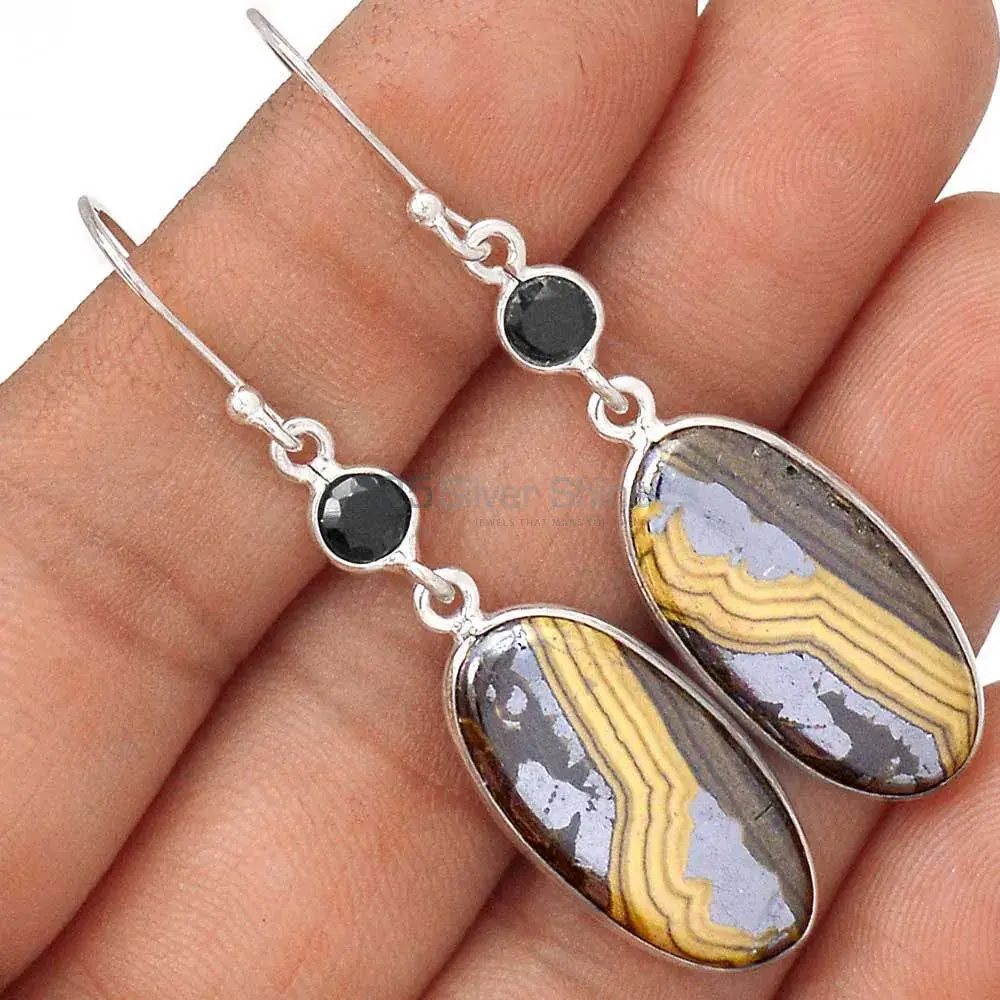 Inexpensive 925 Sterling Silver Handmade Earrings Manufacturer In Multi Gemstone Jewelry 925SE2788_1