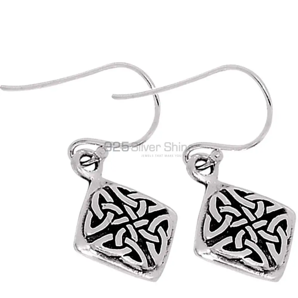 925 Sterling Silver Handmade Earrings 925SE2867_1