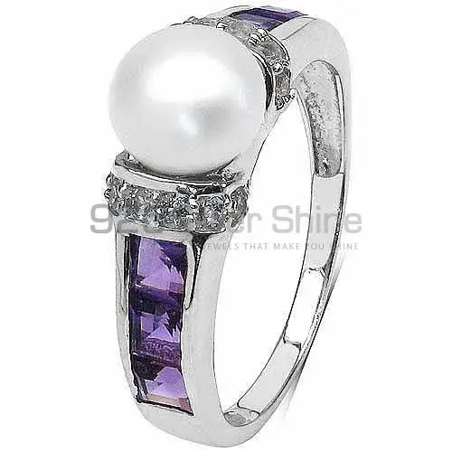 Inexpensive 925 Sterling Silver Handmade Rings Exporters In Multi Gemstone Jewelry 925SR3092_1