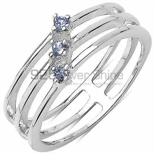 Inexpensive 925 Sterling Silver Handmade Rings Manufacturer In Amethyst Gemstone Jewelry 925SR3250