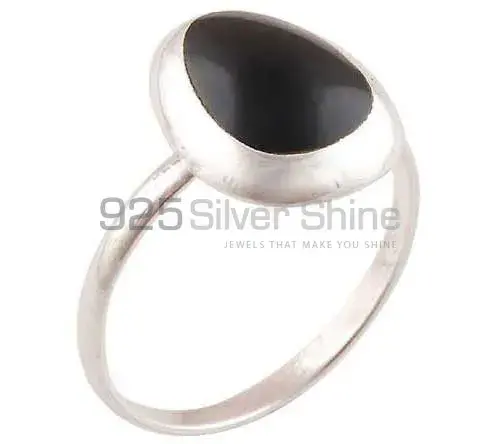 925 Sterling Silver Rings In Black Onyx Gemstone Jewelry 925SR2919_1