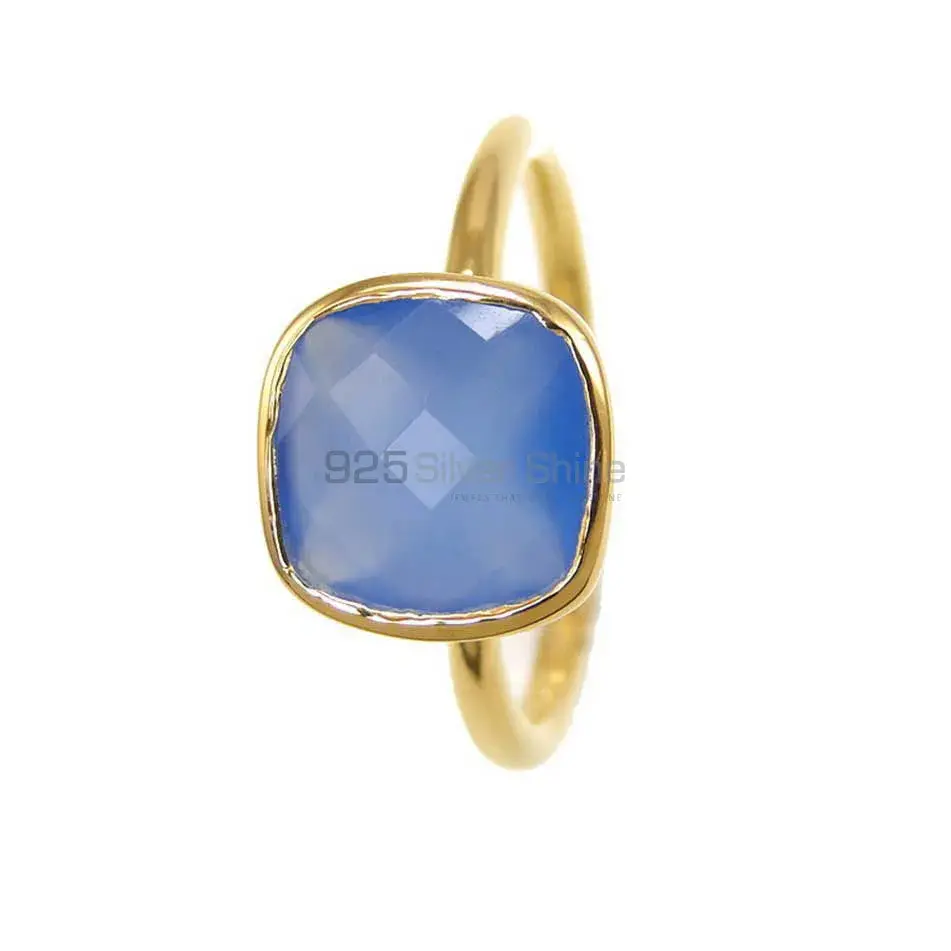 Inexpensive 925 Sterling Silver Handmade Rings Suppliers In Chalcedony Gemstone Jewelry 925SR3812_3