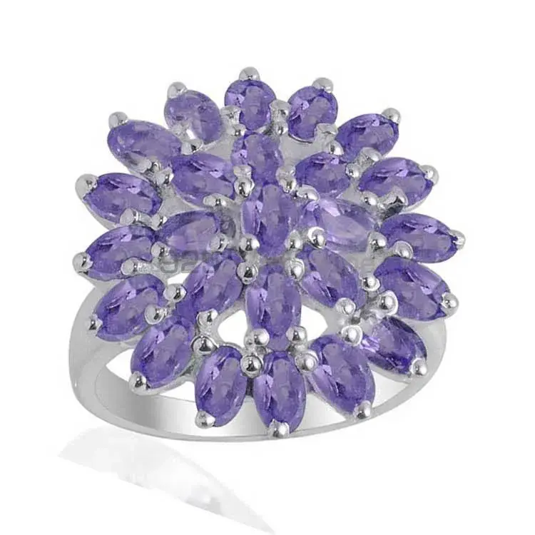 925 Sterling Silver Handmade Rings In Iolite Gemstone Jewelry 925SR2130_1