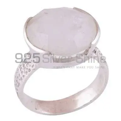 Inexpensive 925 Sterling Silver Handmade Rings Suppliers In Rainbow Moonstone Jewelry 925SR3927