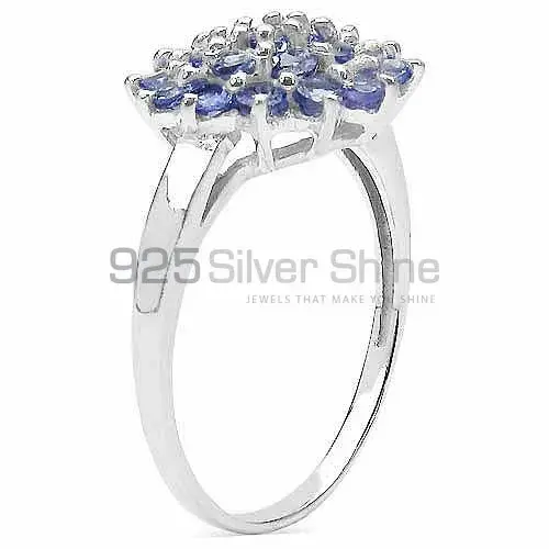 925 Sterling Silver Handmade Rings In Tanzanite Gemstone Jewelry 925SR3260_1