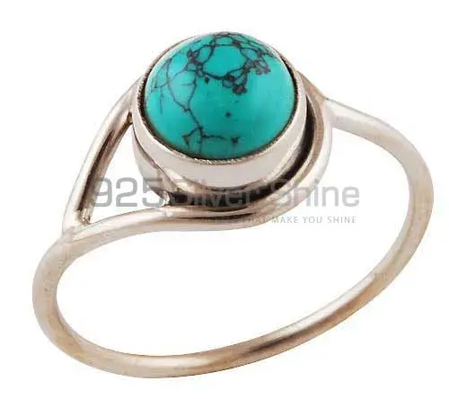 Inexpensive 925 Sterling Silver Handmade Rings Suppliers In Turquoise Gemstone Jewelry 925SR2850