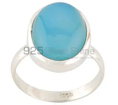 925 Sterling Silver Rings In Chalcedony Gemstone Jewelry 925SR2756_0