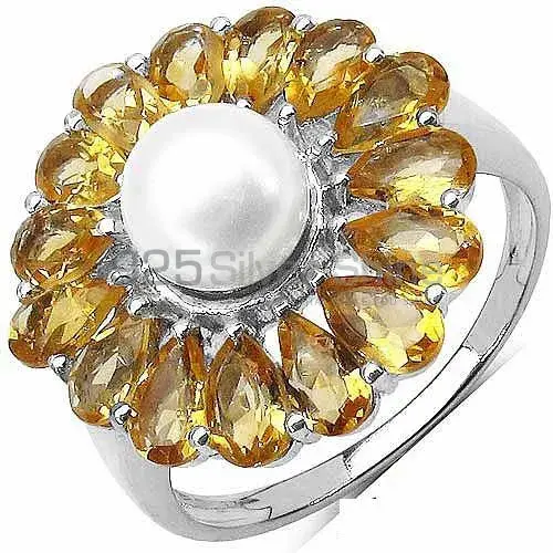 925 Sterling Silver Rings In Multi Gemstone Jewelry 925SR3072_1