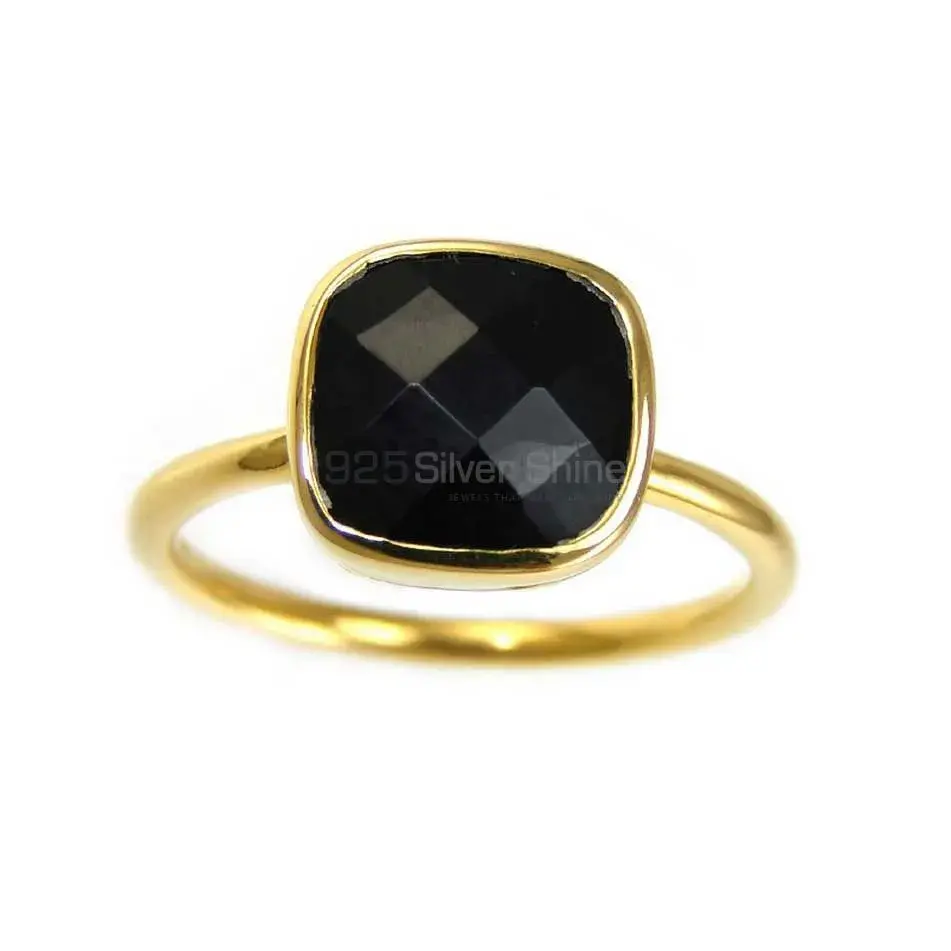 925 Sterling Silver Rings In Black Onyx Gemstone Jewelry 925SR3807_0