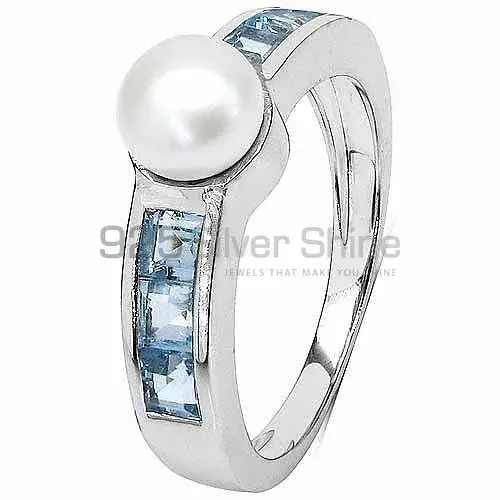 Inexpensive 925 Sterling Silver Rings Wholesaler In Multi Gemstone Jewelry 925SR3082_1