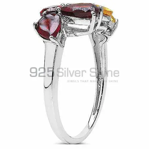 Inexpensive 925 Sterling Silver Rings Wholesaler In Multi Gemstone Jewelry 925SR3334_0