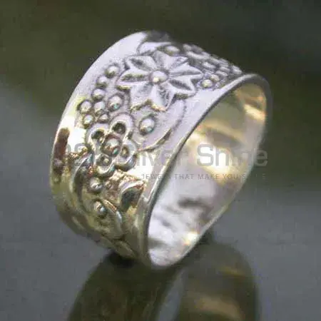Inexpensive Plain Silver Rings Jewelry 925SR2469