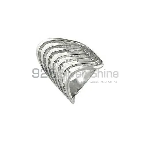 Inexpensive Plain Silver Rings Jewelry 925SR2664