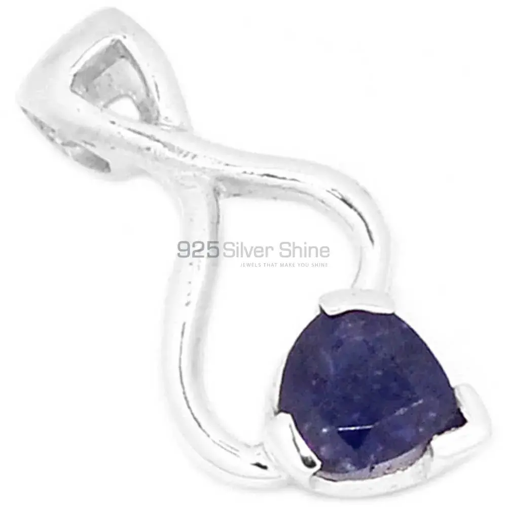 Iolite Gemstone Handmade Pendants In 925 Sterling Silver Jewelry 925SP256-5_0