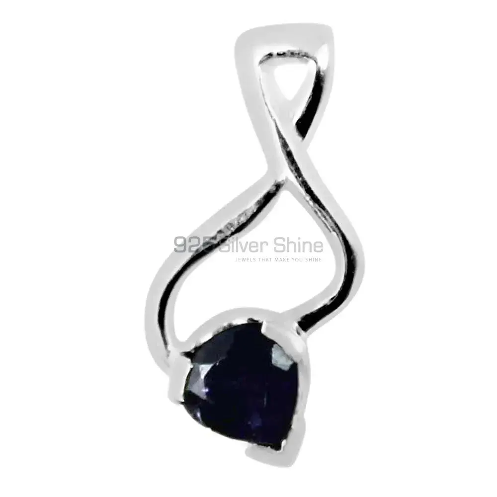 Iolite Gemstone Handmade Pendants In 925 Sterling Silver Jewelry 925SP256-5_1