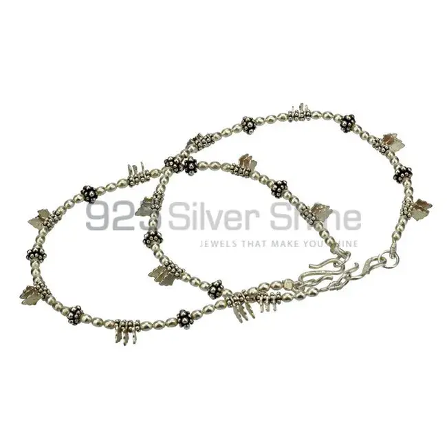 Jaipur Handcrafted 925 Sterling Silver Anklet 925ANK92