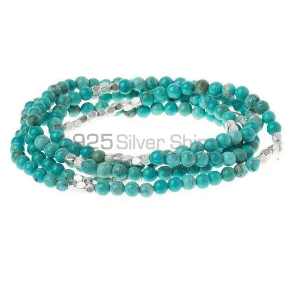 Japa Mala Turquoise Gemstone Spiritual Necklace 925MBC132_0