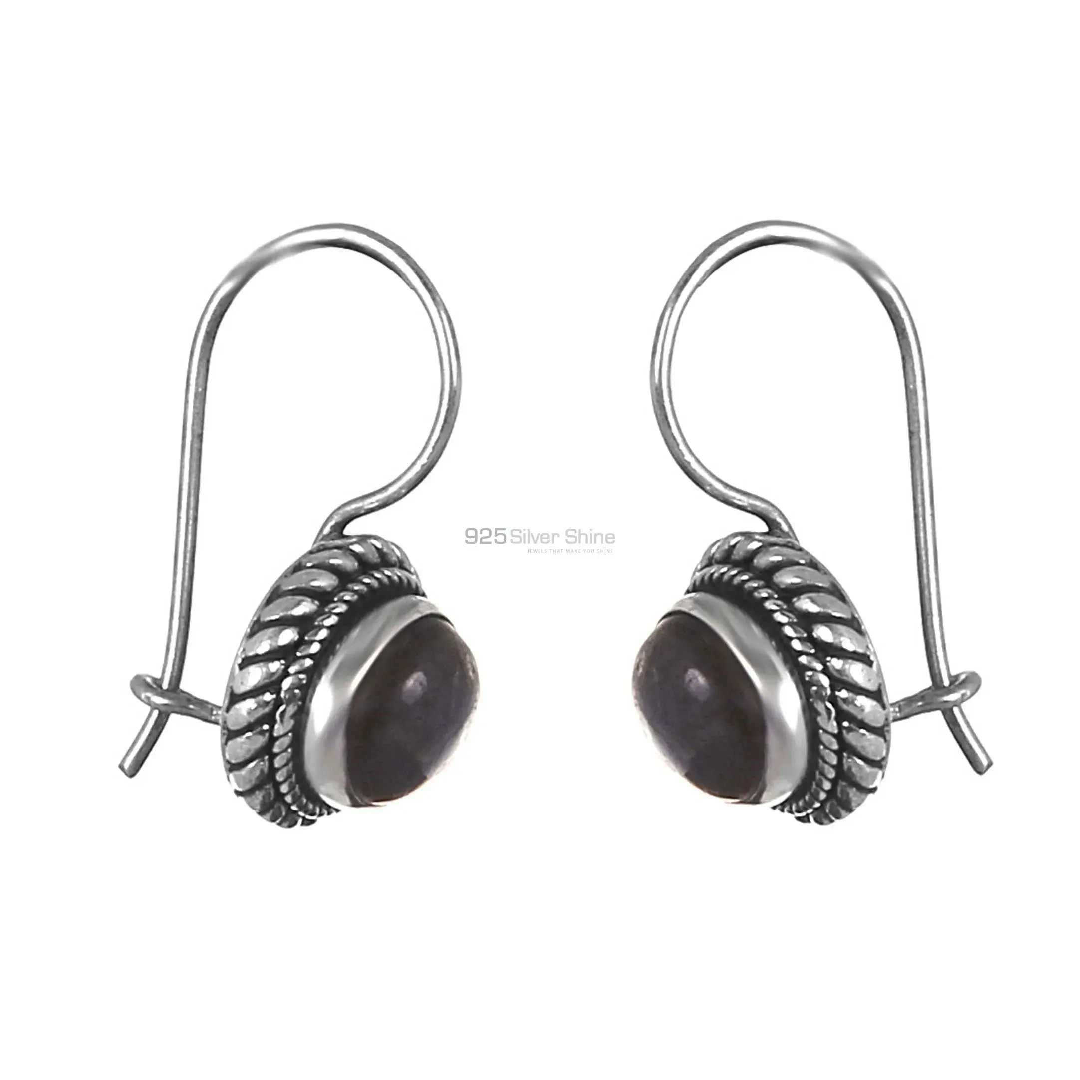 Labradorite Gemstone Earrings In 925 Sterling Silver Jewelry 925SE214_1