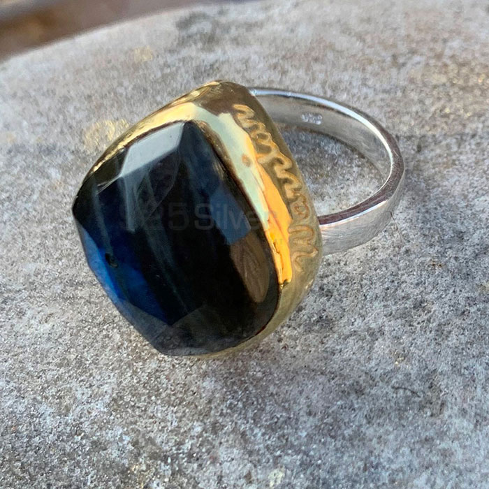 Labradorite Gemstone Ring In Sterling Silver Jewelry SSR177_0