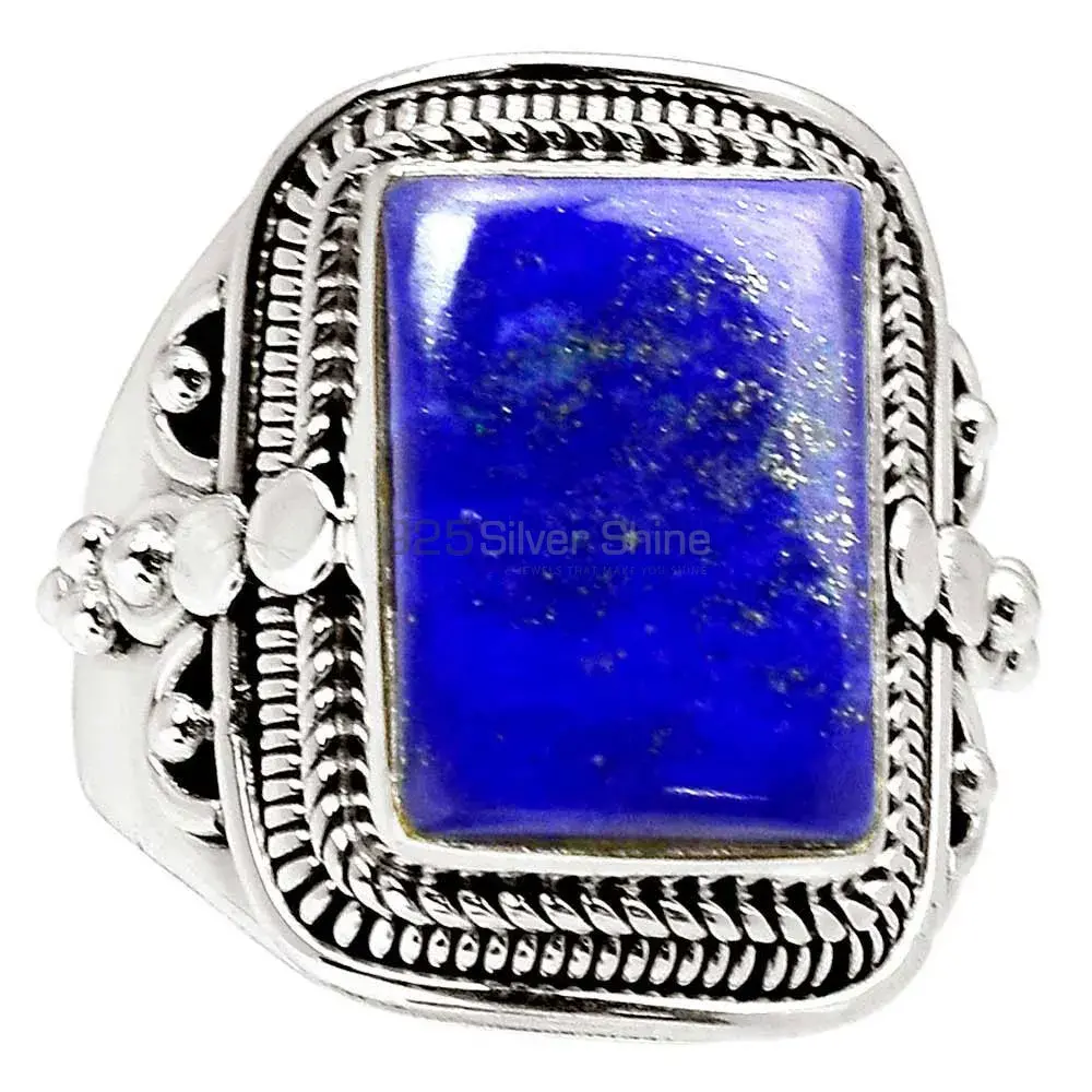 Lapis Lazuli Gemstone Ring In Silver Jewelry 925SR2313_0