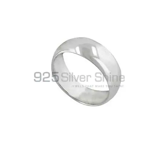 Plain 925 Silver Rings Jewelry 925SR2691_1