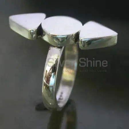 Largest Selection Plain Silver Rings Jewelry 925SR2462