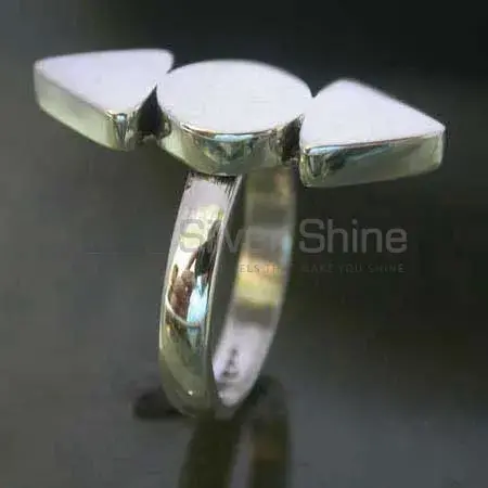 Plain Silver Rings Jewelry 925SR2462_0