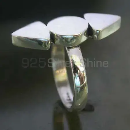 Plain Silver Rings Jewelry 925SR2462_1
