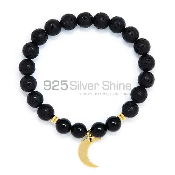 Lava Beads Bracelets For Yoga 925BB277