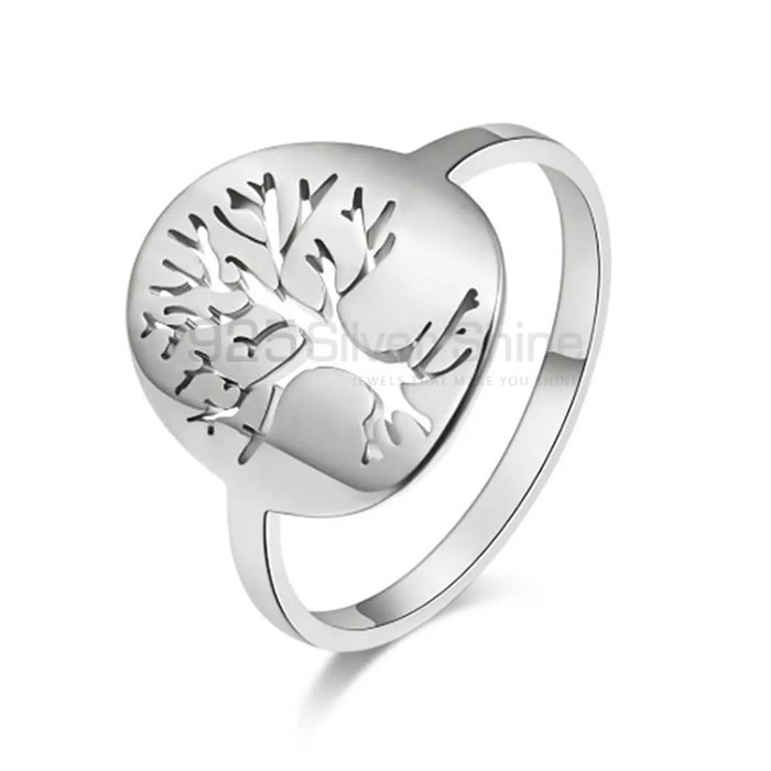 Life Of Tree Handmade Ring In Sterling Silver TLMR626