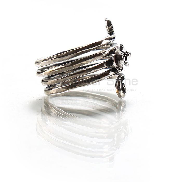 Louts Sterling Silver Ethnic Flower Ring SSR155_0