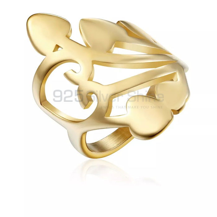 Love Heart Crown Minimalist Ring In Sterling Silver FWMR247