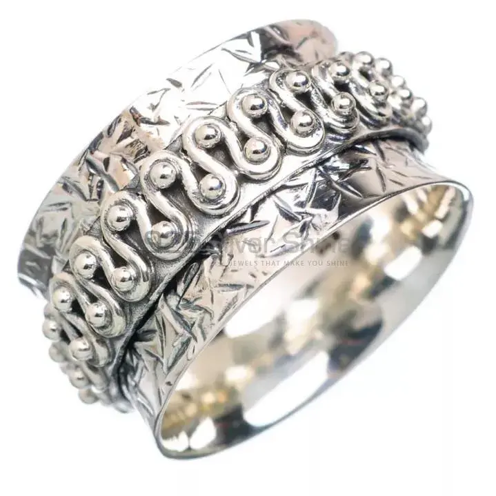 Meditation Spinner Rings With Sterling Silver Jewelry SMR127